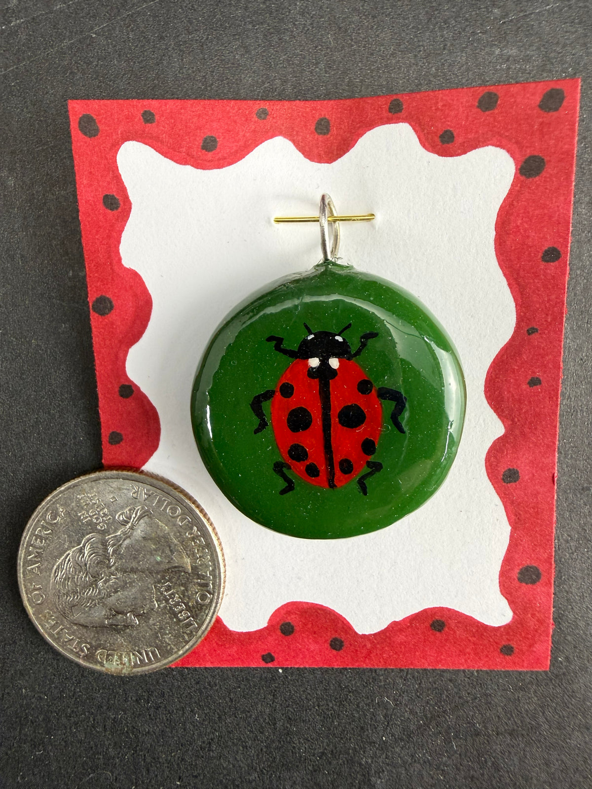 Alexa Slater- Ladybug Pendant
