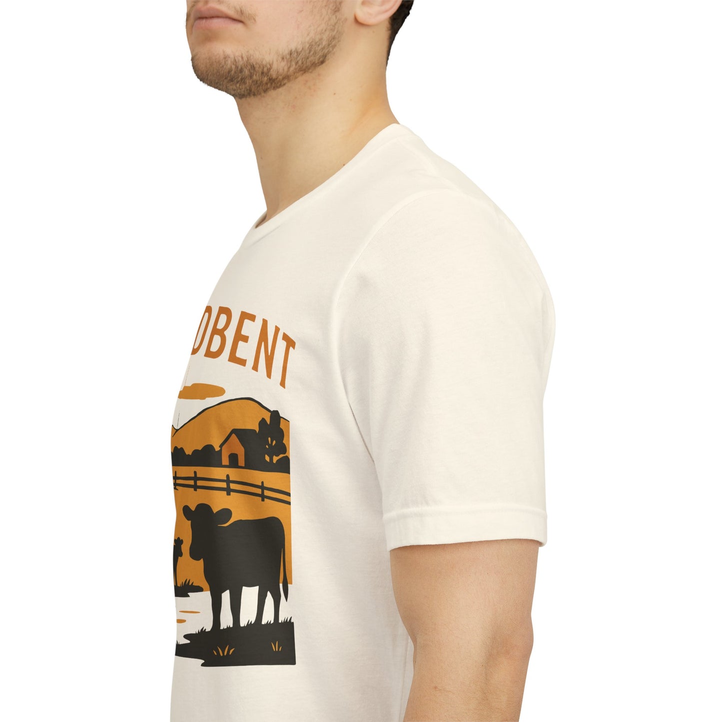 Broadbent Oregon Farm Scene T‑Shirt — Vintage Cattle Ranch Graphic Tee