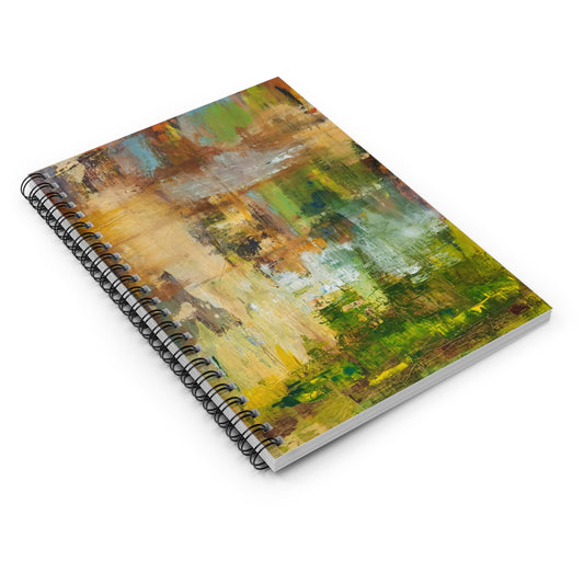 Julia Vradenburg - Abstract Spiral Notebook — Ruled Journal for Notes & Sketches
