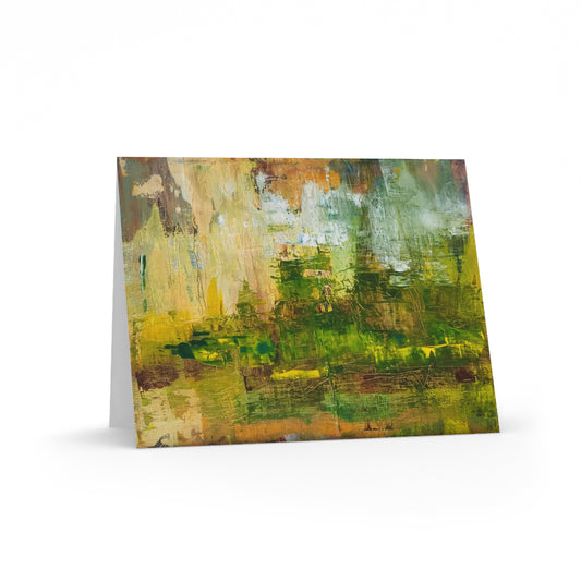 Julia Vradenburg - Abstract Blank Cards - Folded Notecards Set (8/16/24)