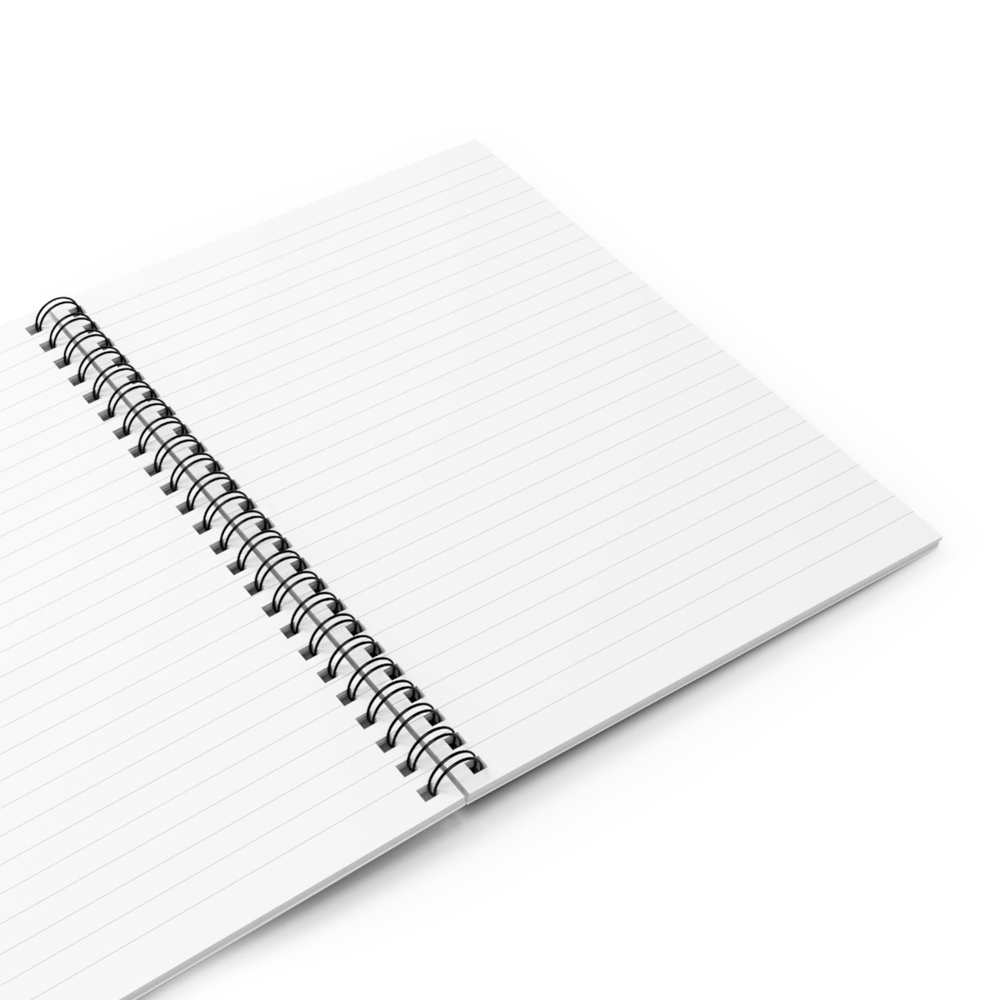 Shayla Van Tassel - Gothic Raven Cemetery Spiral Notebook — Moonlit Graveyard Ruled Journal