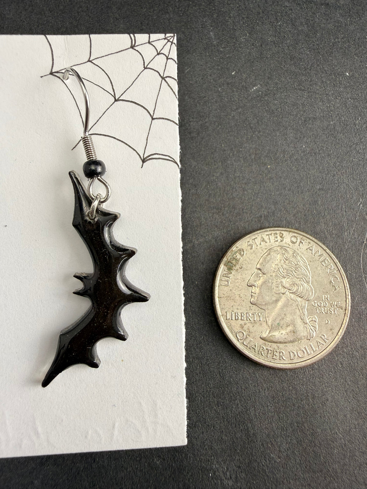 Alexa Slater- Alexa Slater- Bat Earrings