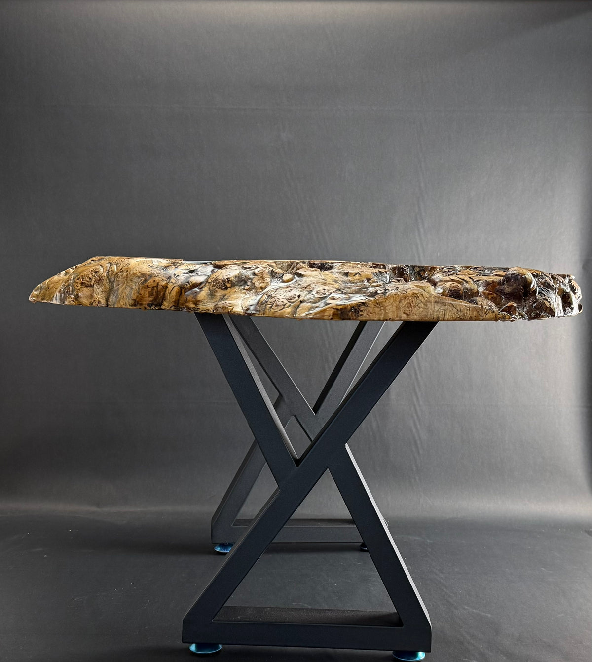Pat Gettis- Maple Burl End Table/Coffee Table