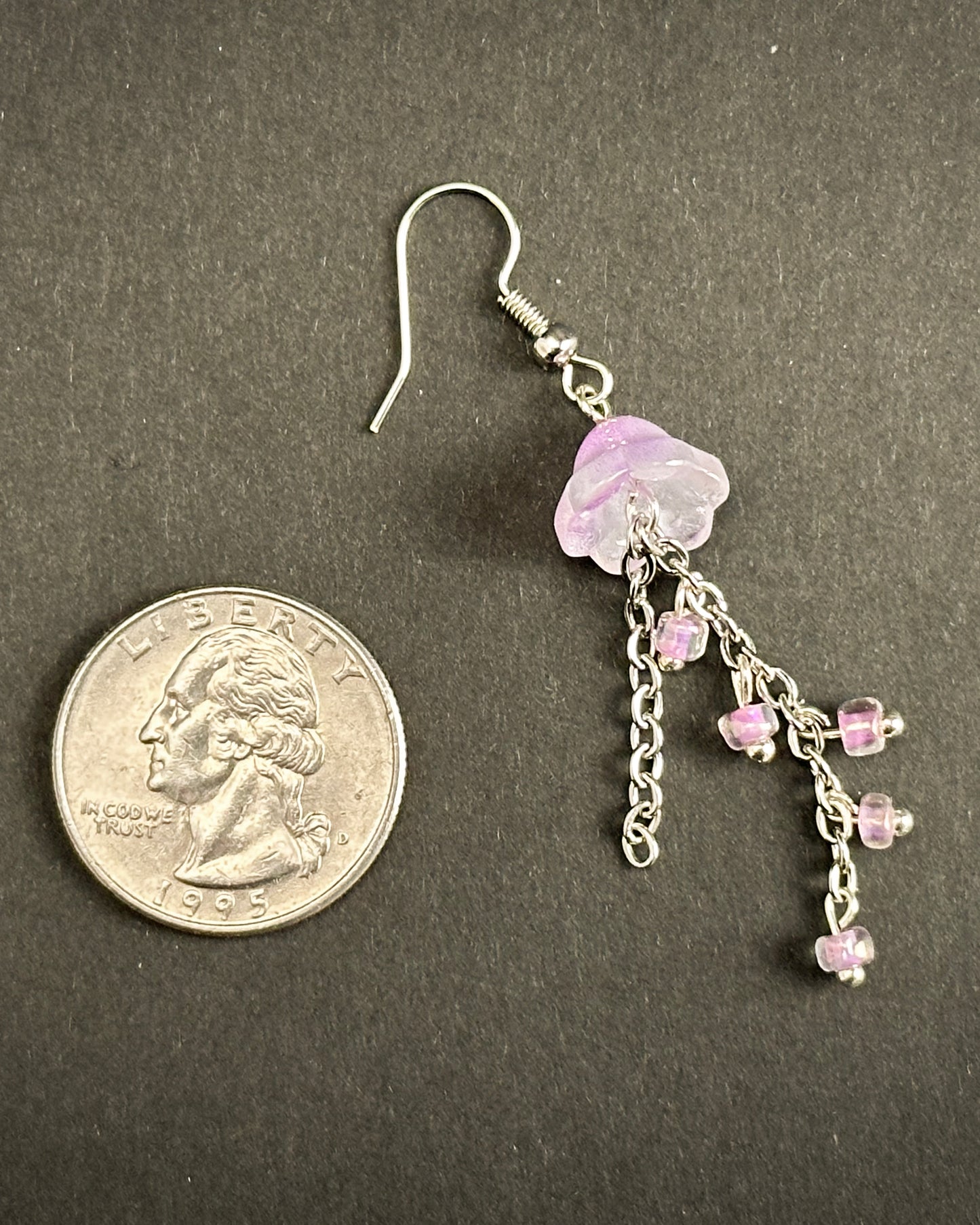 Alexa Slater - Light Purple Jellyfish Earrings