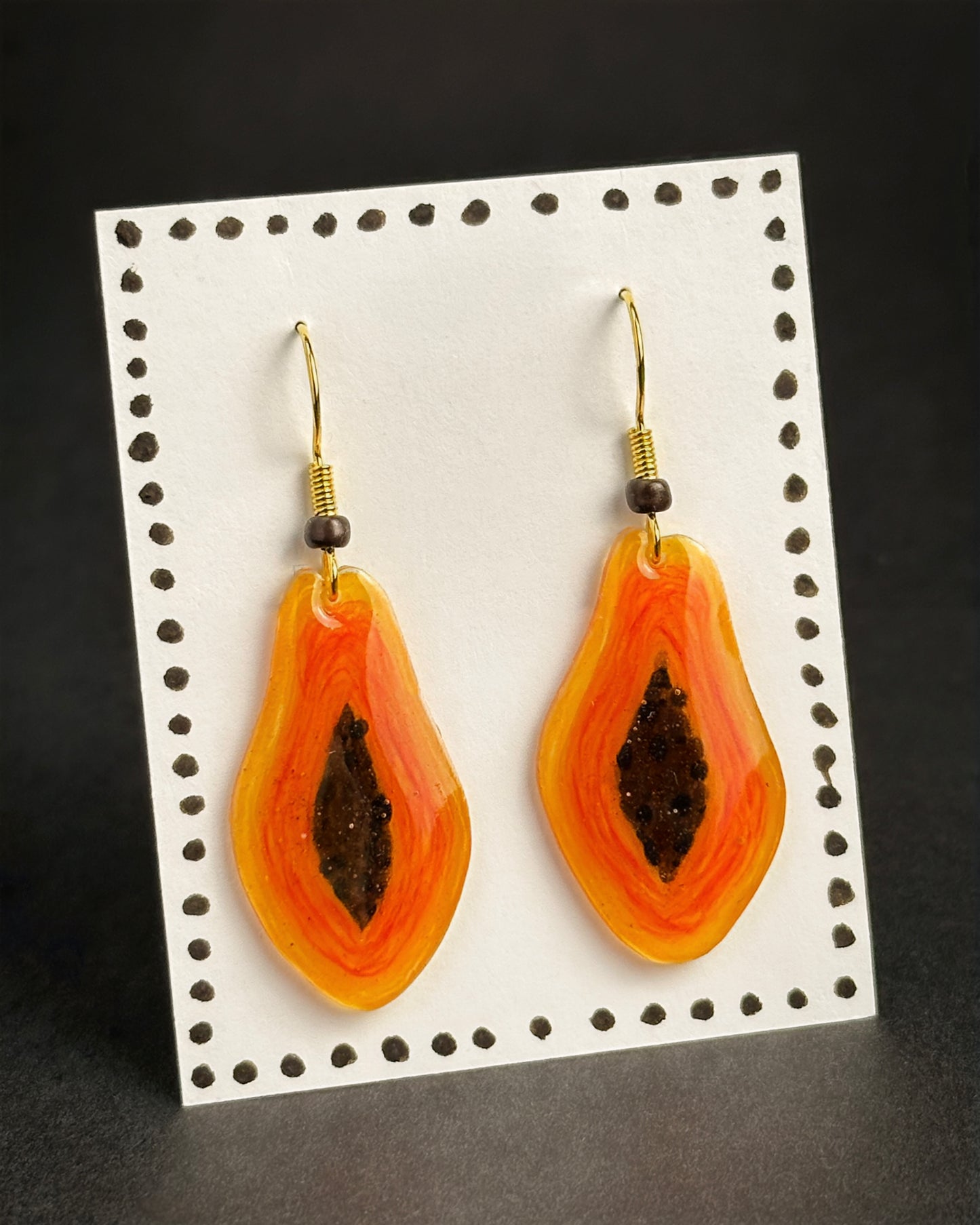 Alexa Slater - Papaya Earrings