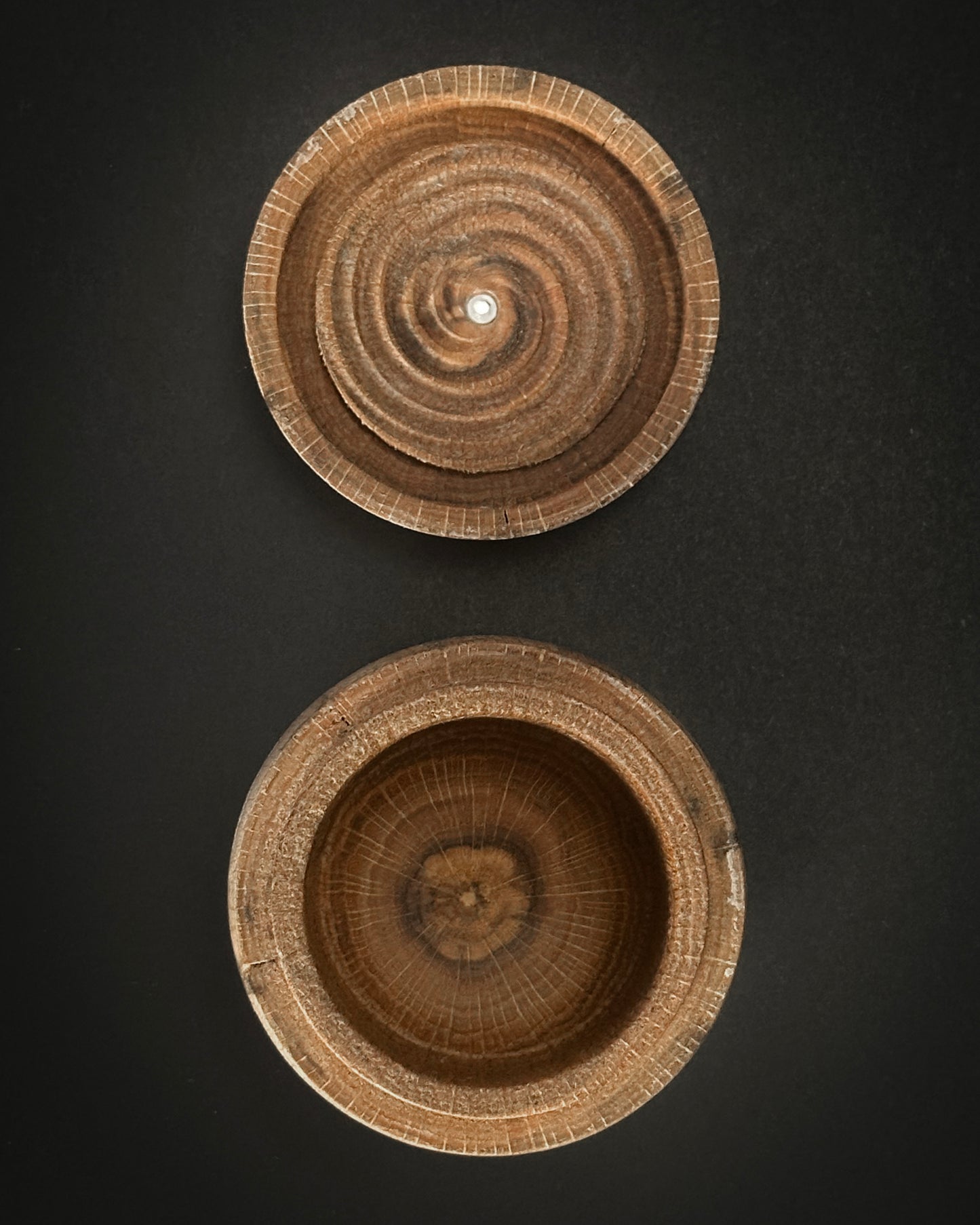 Ken Crosby - Oak Bowl w/Black Walnut Insert