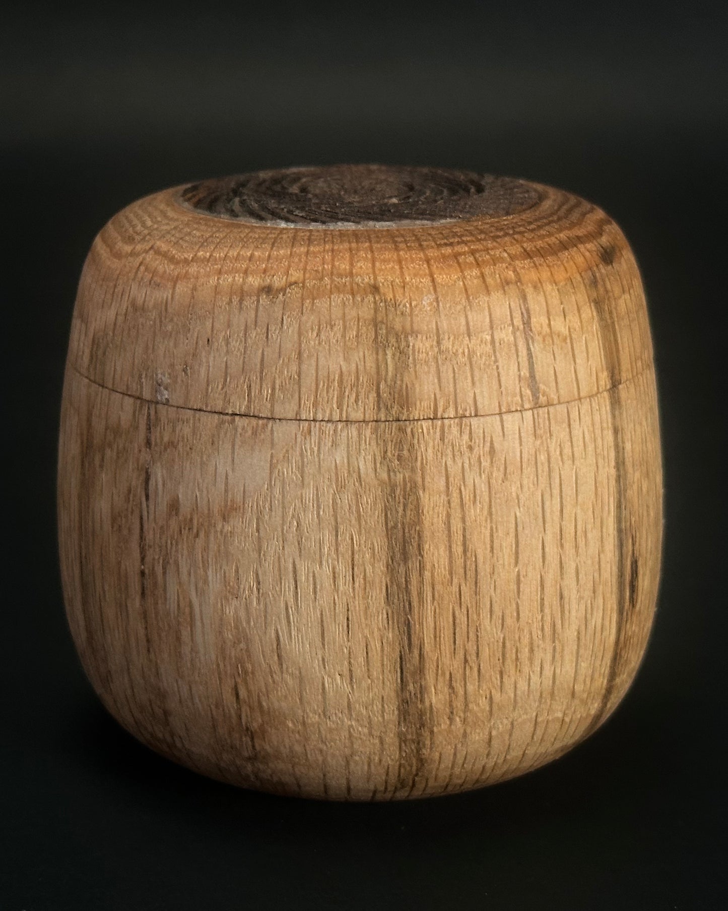 Ken Crosby - Oak Bowl w/Black Walnut Insert