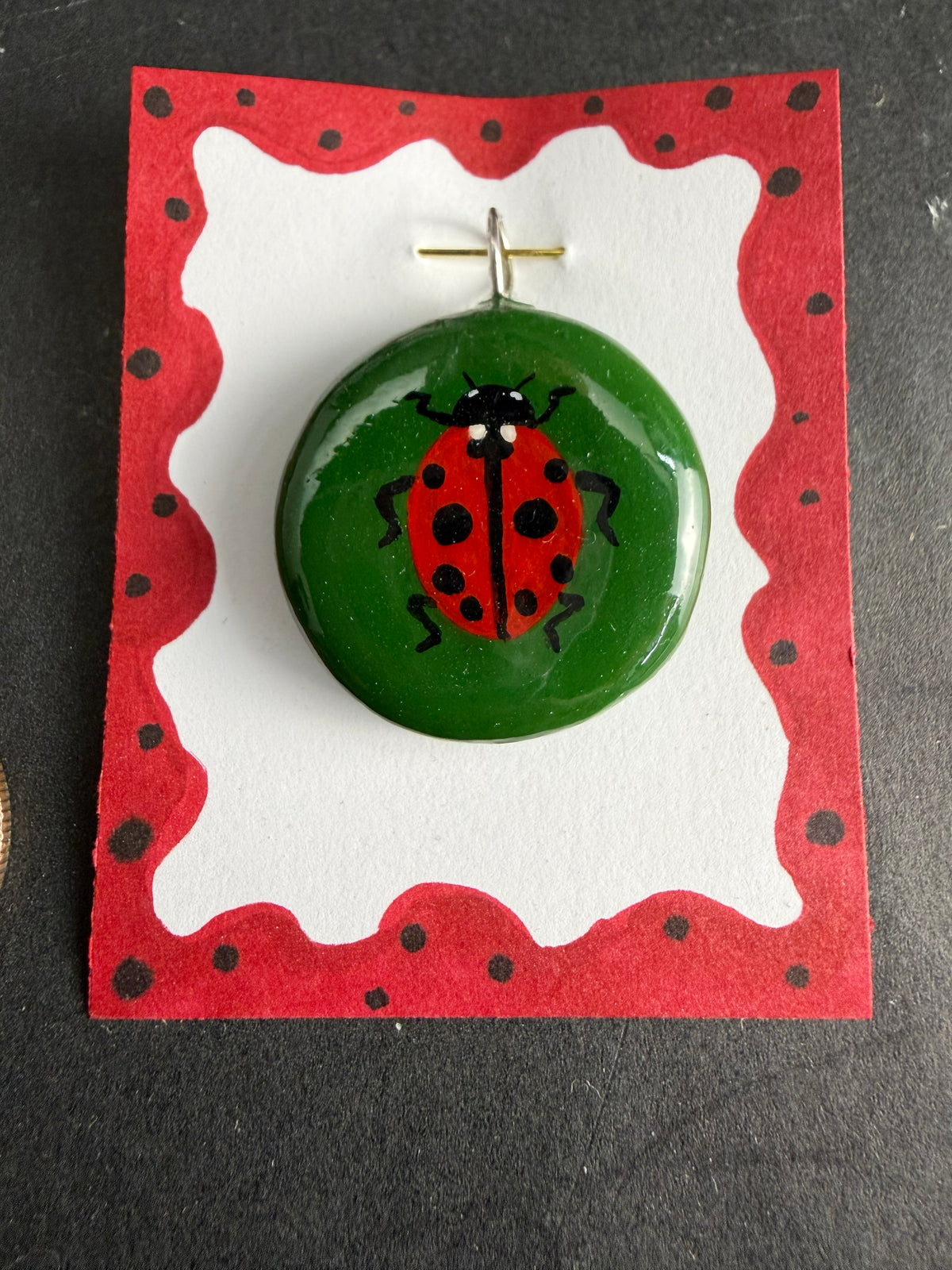 Alexa Slater- Ladybug Pendant