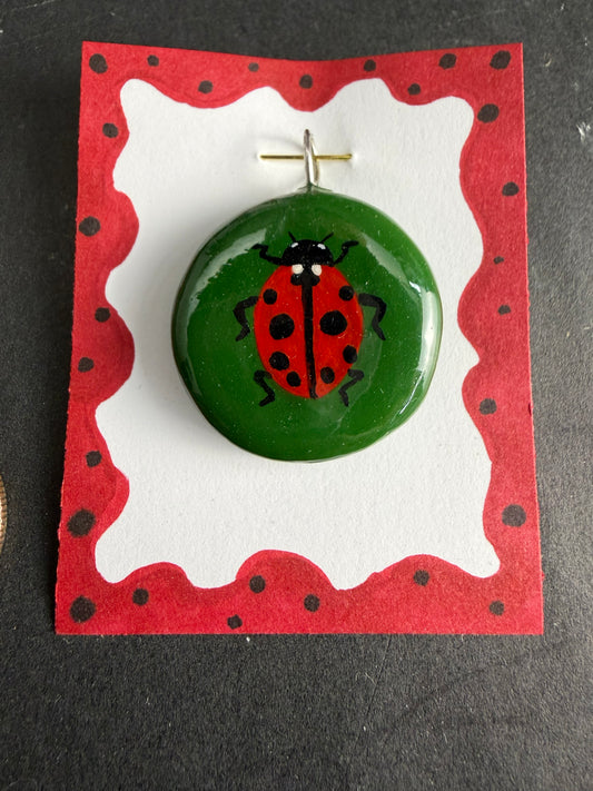 Alexa Slater- Ladybug Pendant
