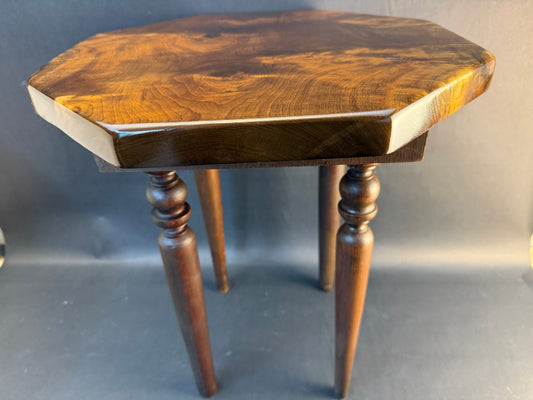 Mike Weber- Myrtlewood End Table