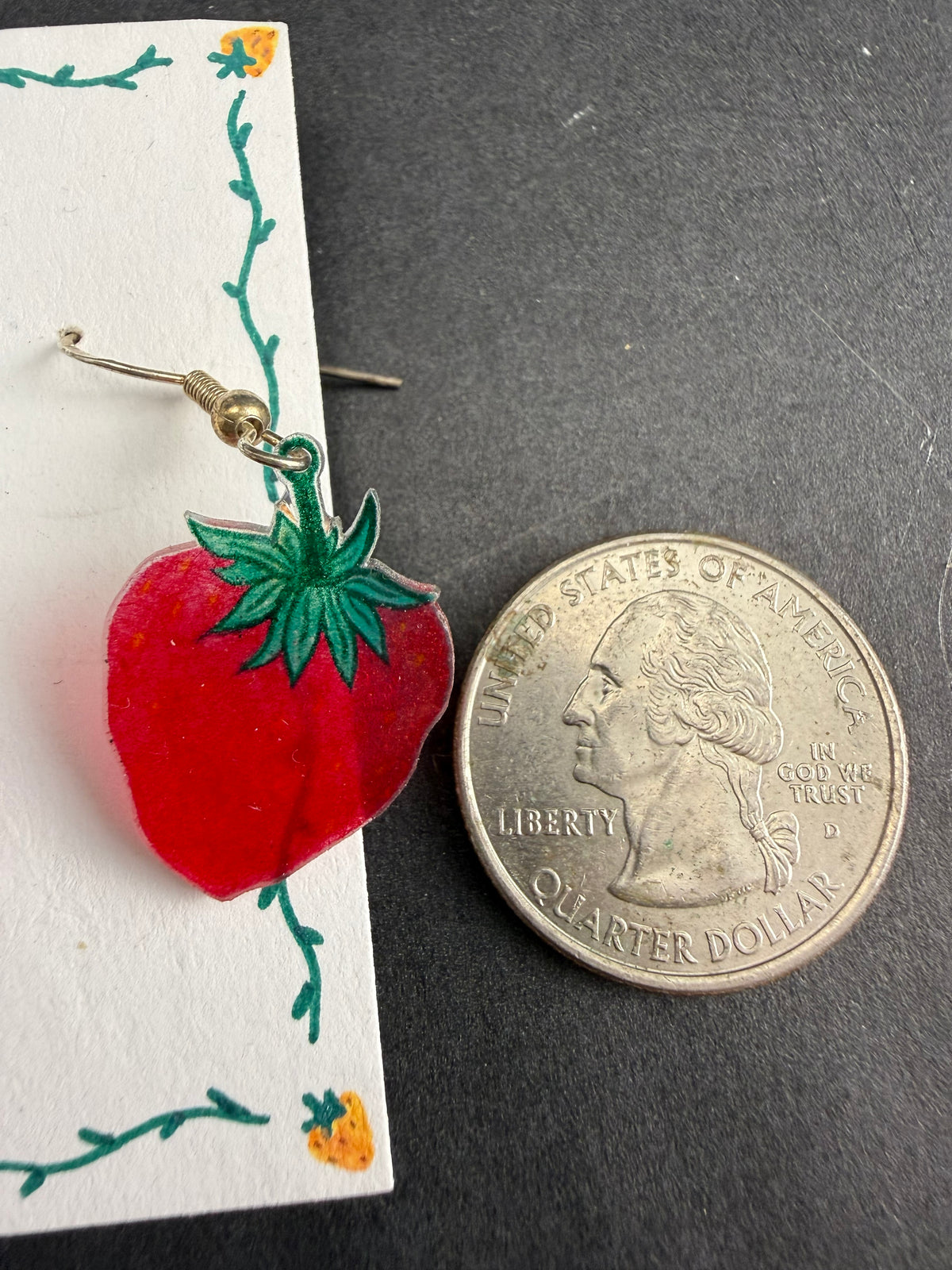 Alexa Slater- Strawberry Earrings
