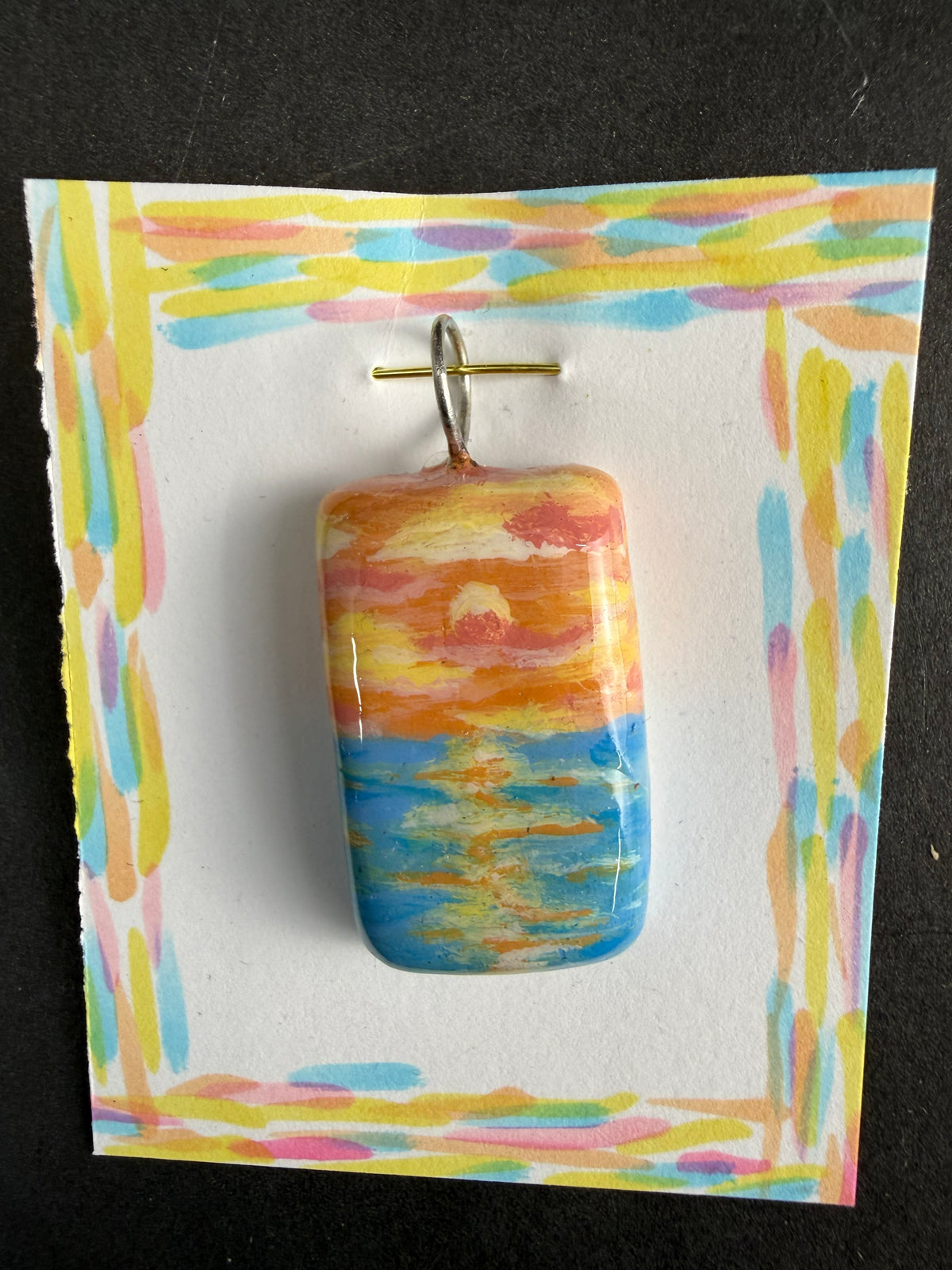 Alexa Slater- Sunset Ocean Pendant
