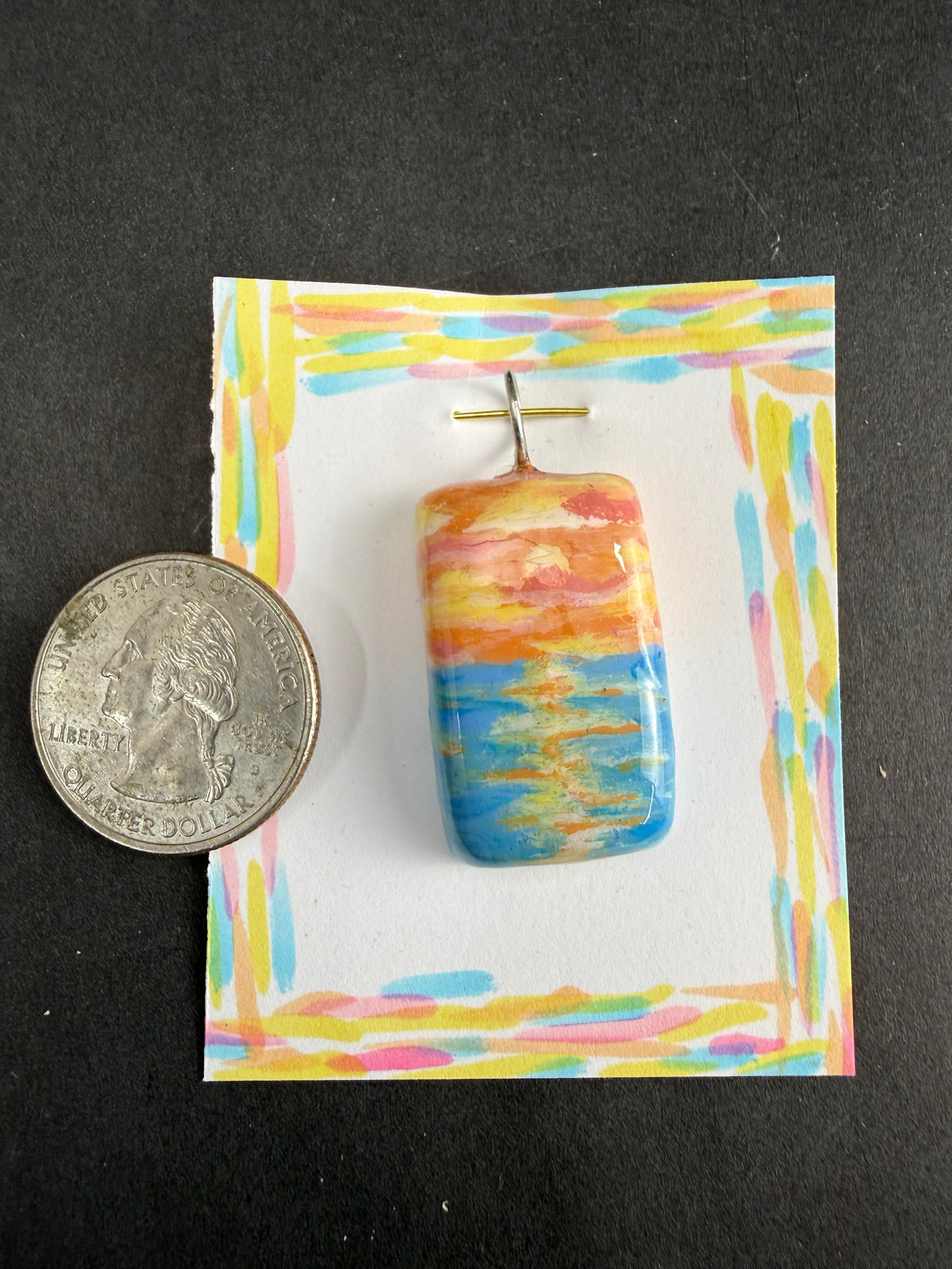 Alexa Slater- Sunset Ocean Pendant
